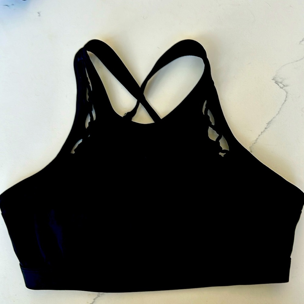 Athleta high neck swim